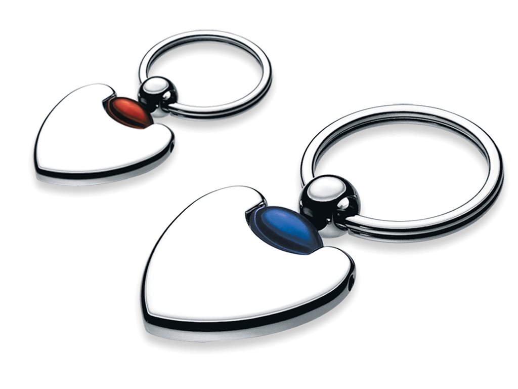 Hard Shape Metal Keychain